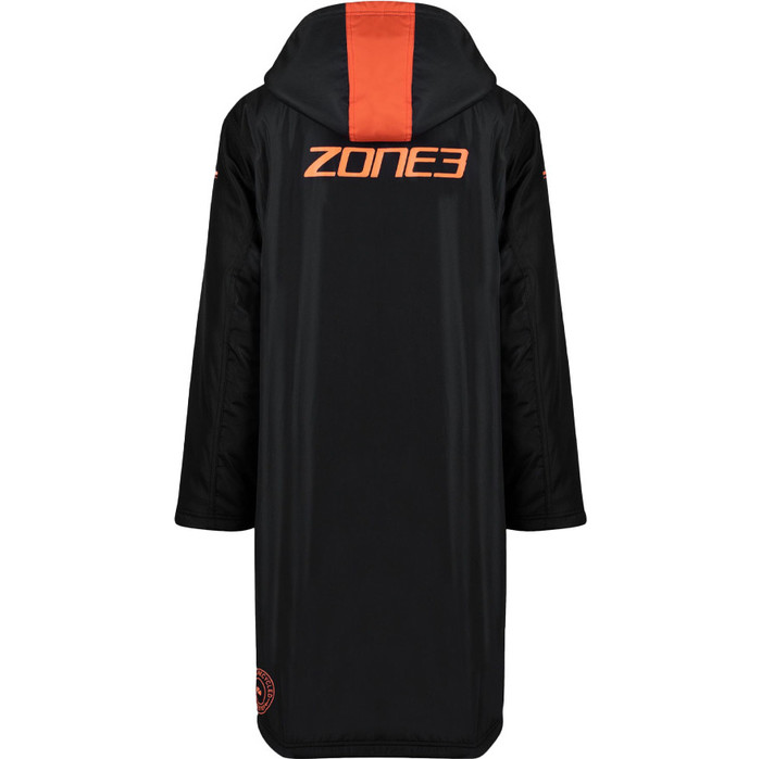 2024 Zone3 Parka Reciclada Cambio Robe CW23URPC - Black / Grey / Orange